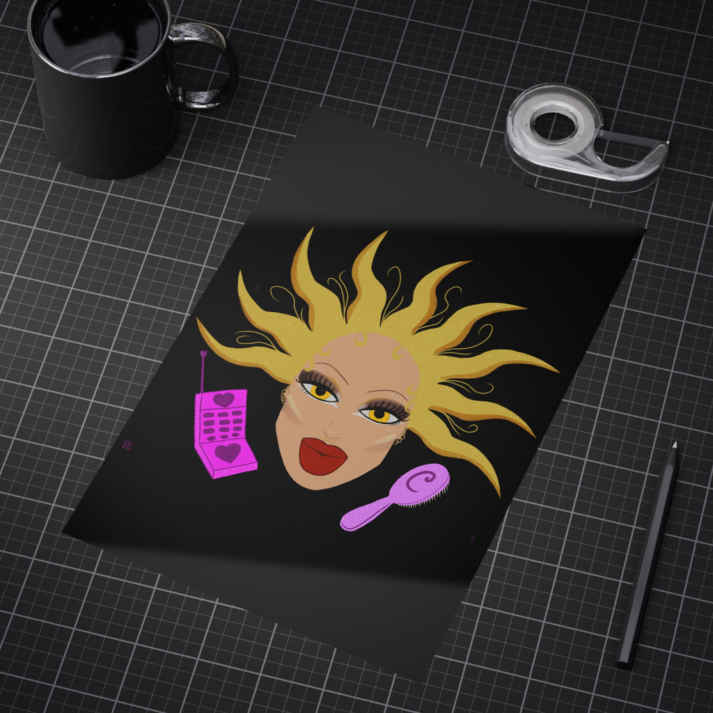 Diamante Doll Print